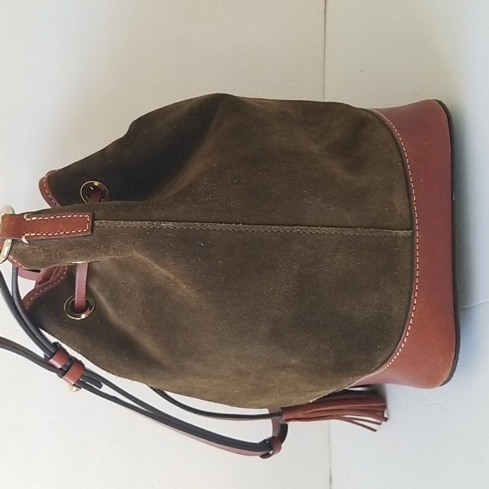 DOONEY &Bourke Suede Drawstring Bag. SOLD OUT !!! - Picture 9 of 16